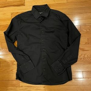 Mens RW&Co Black dress shirt